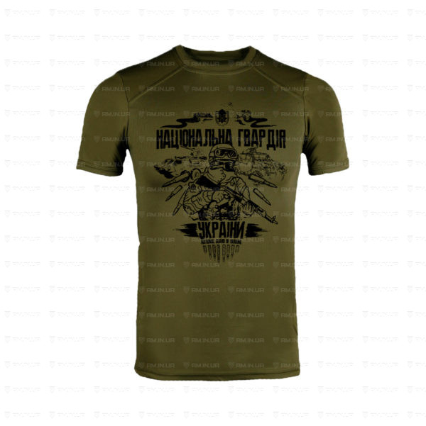 Футболка CoolMax НГУ олива