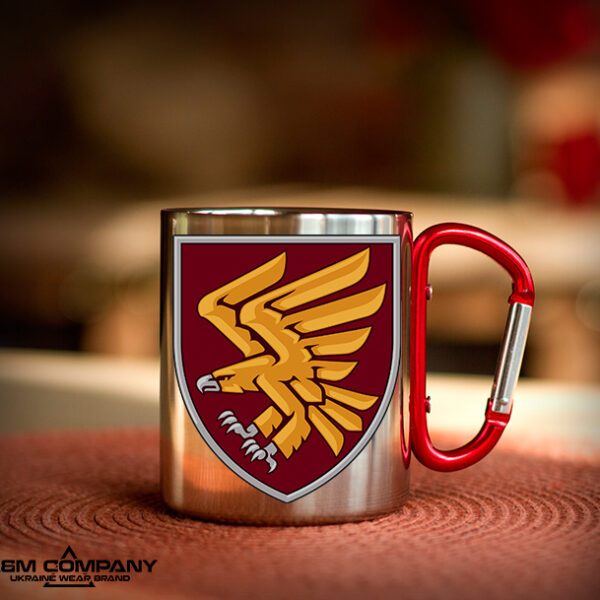 Железная кружка с карабином 95 ДШВ