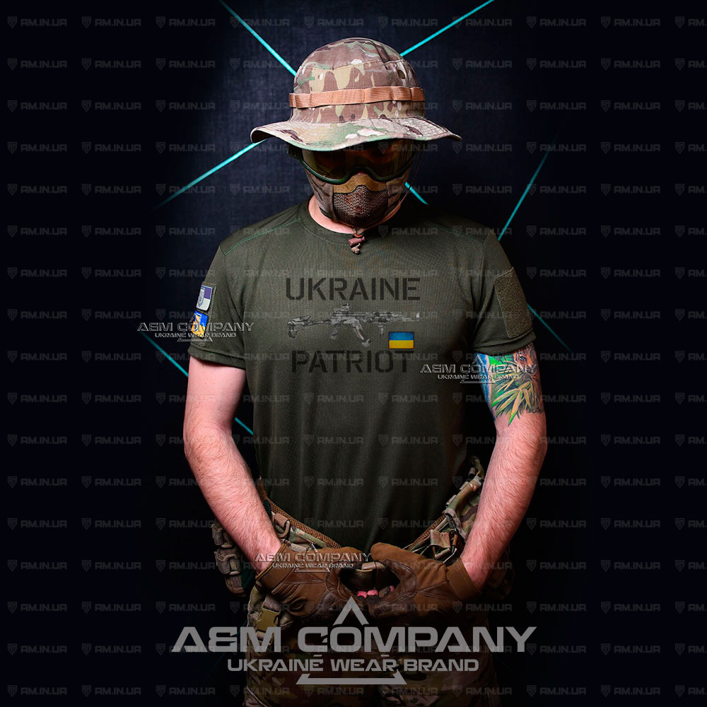 Футболка олива CoolMax ПАТРІОТ