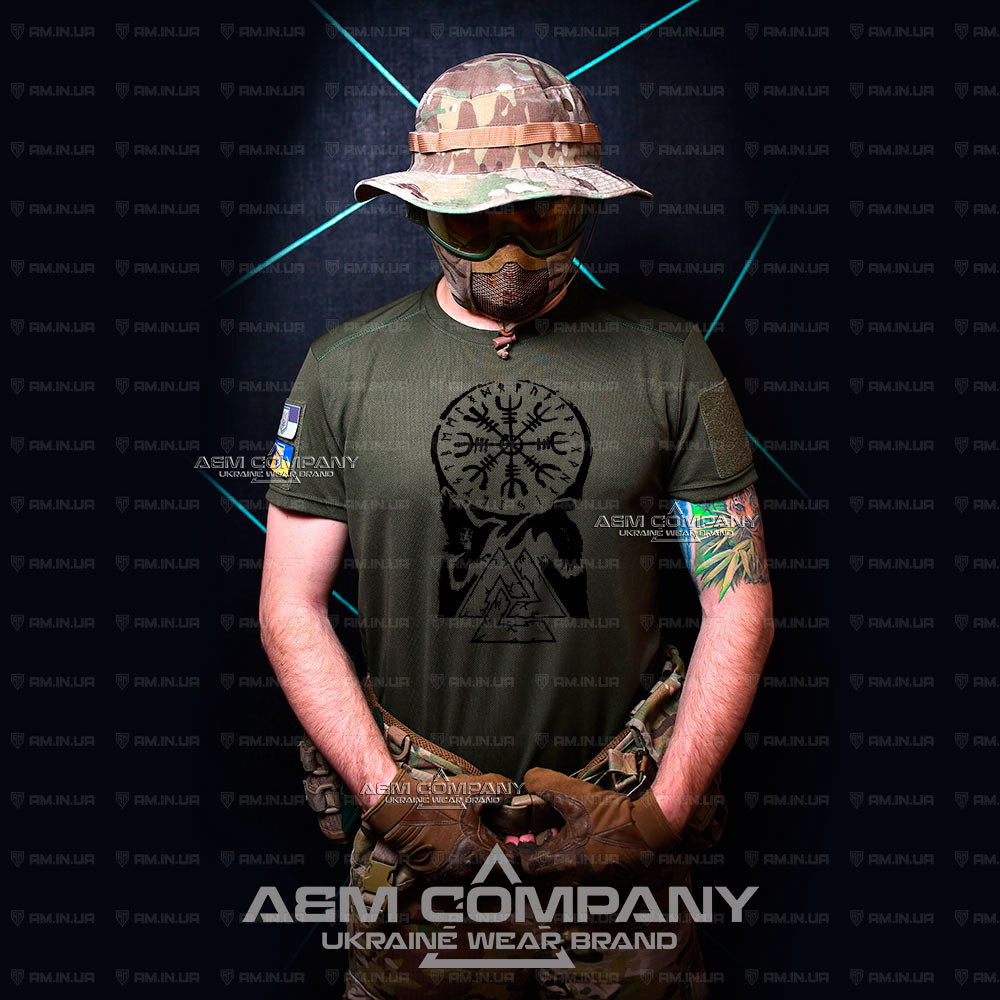 Футболка олива CoolMax RUNIES