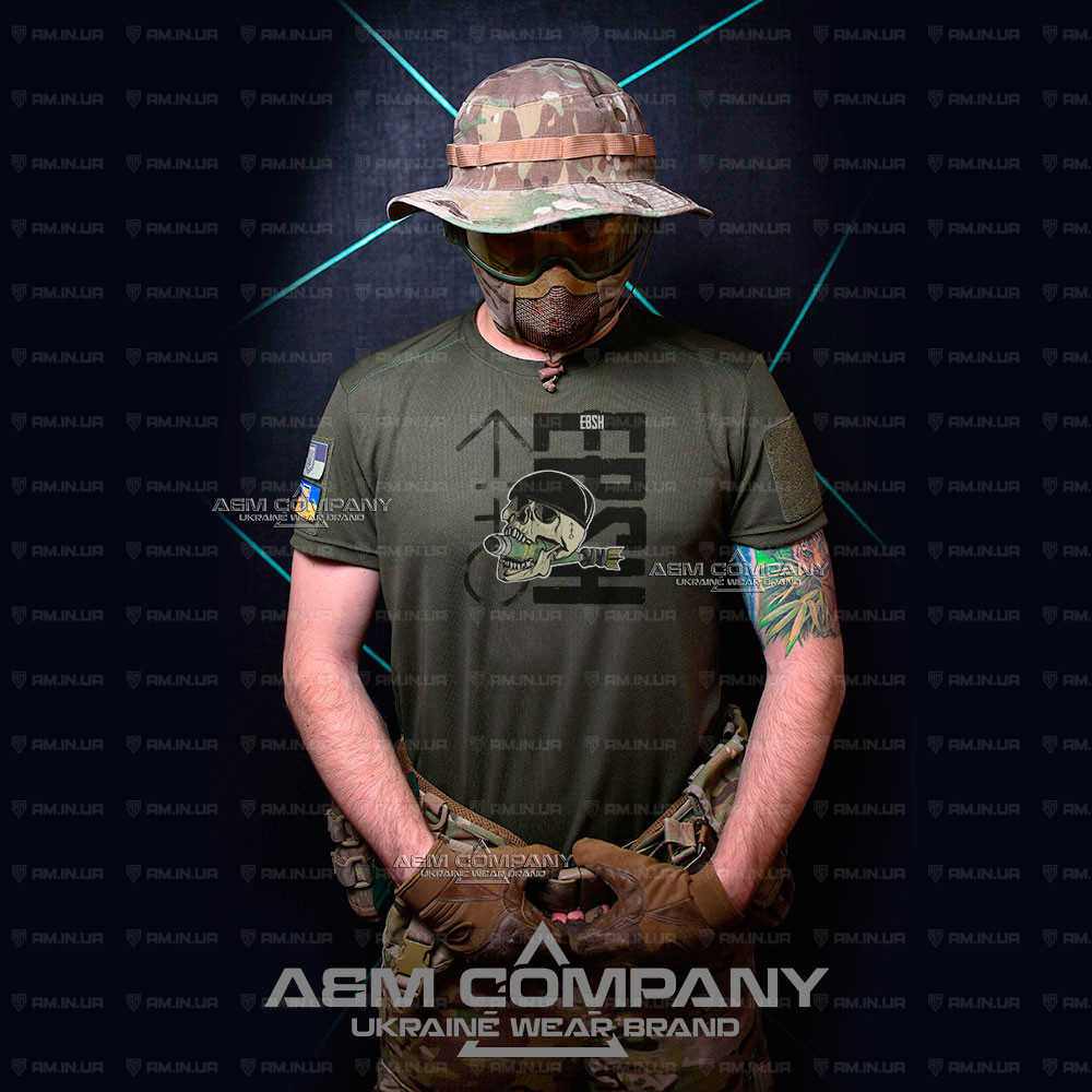 Футболка CoolMax EBSH 24/7 цвет олива