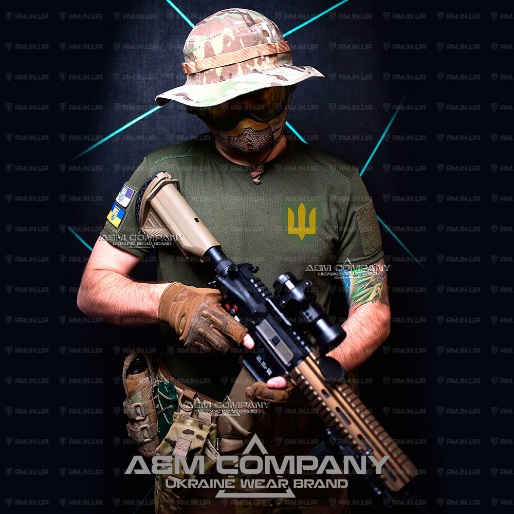 Футболка Coolmax олива ВСУ