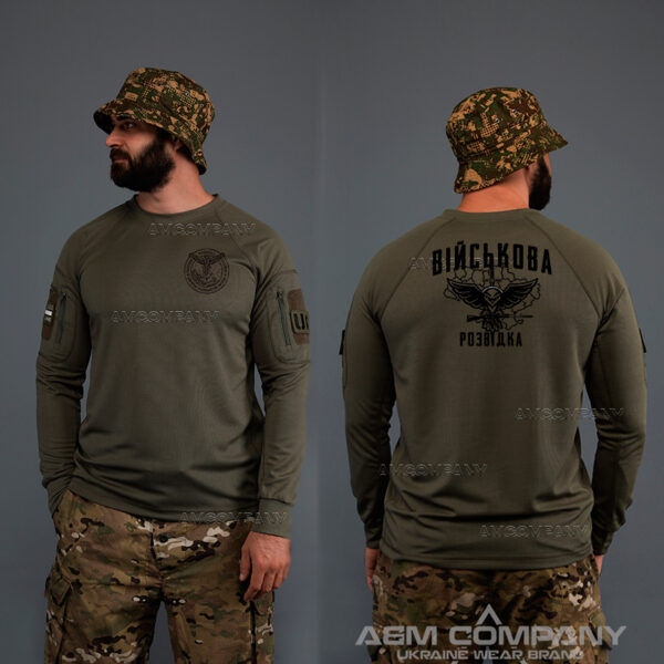 Лонгслів CoolMax ВІЙСЬКОВА РОЗВІДКА.
