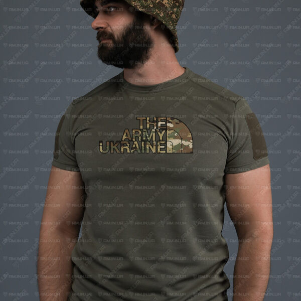 Тактическая футболка CoolMax ARMY UA олива