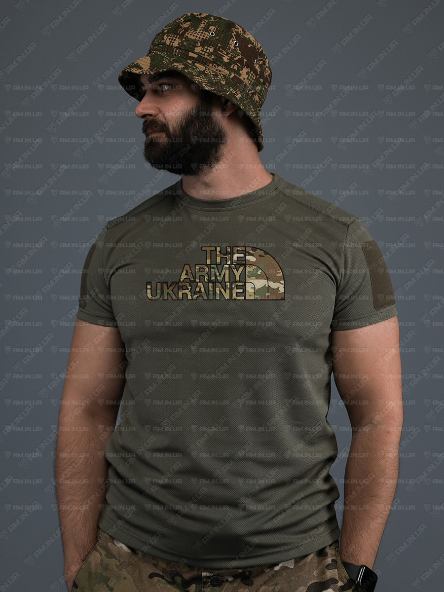 Тактическая футболка CoolMax ARMY UA олива