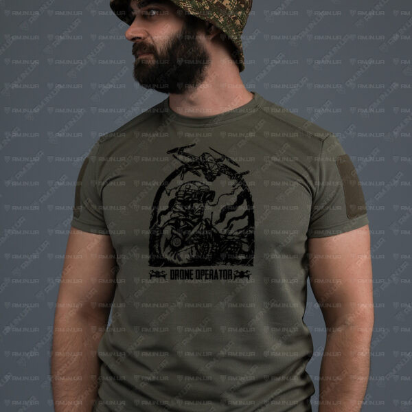 Тактическая футболка CoolMax Drone Operator олива