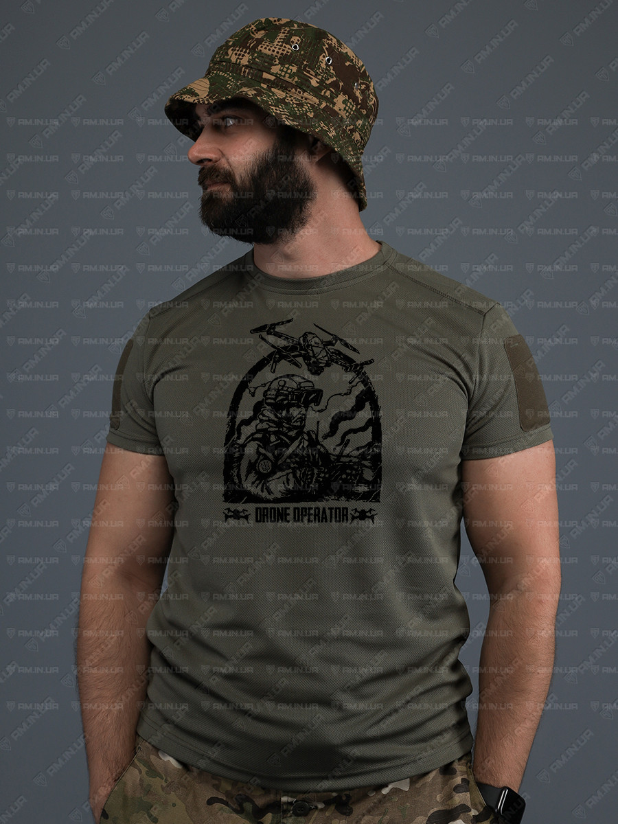 Тактическая футболка CoolMax Drone Operator олива
