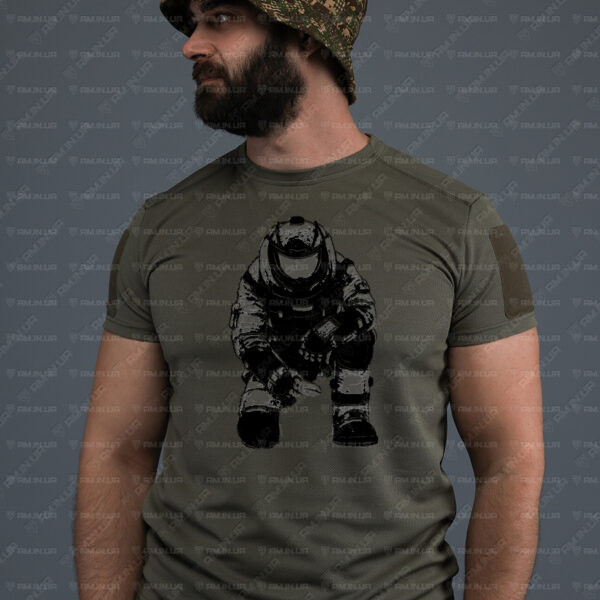 Тактическая футболка CoolMax Сапер олива