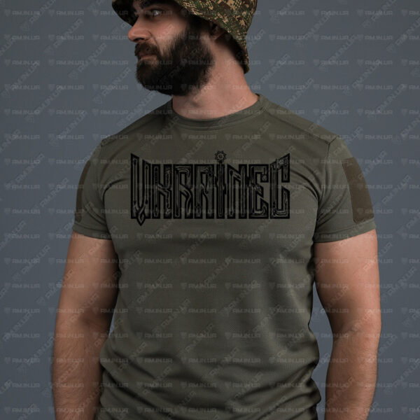 Тактическая футболка CoolMax Українець олива