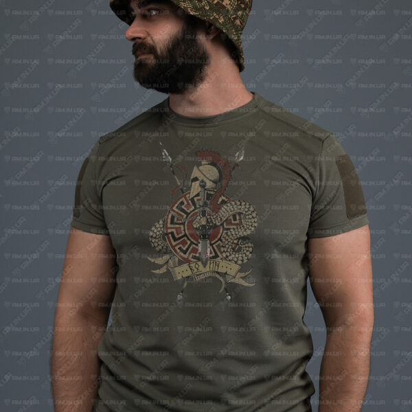 Тактическая футболка CoolMax ВОЇНЕ олива