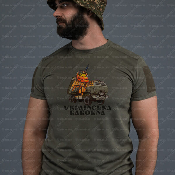 Тактическая футболка CoolMax Бавовна олива