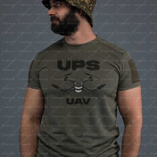 Тактическая футболка CoolMax UPS UAV олива