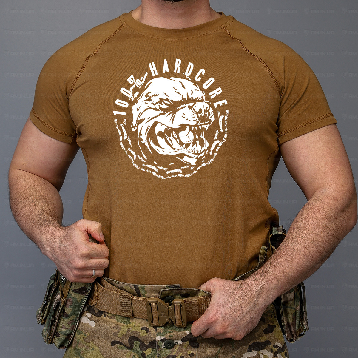 Тактическая футболка Pitbull коттон койот