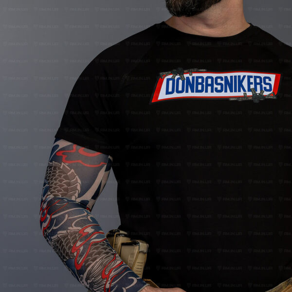 Тактическая футболка Dondasnikers коттон черная